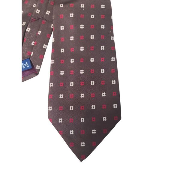 Vintage Silk Ties Lot of 4 Brooks Brothers Michael Kors Polo Red Brown Shades - Picture 6 of 9